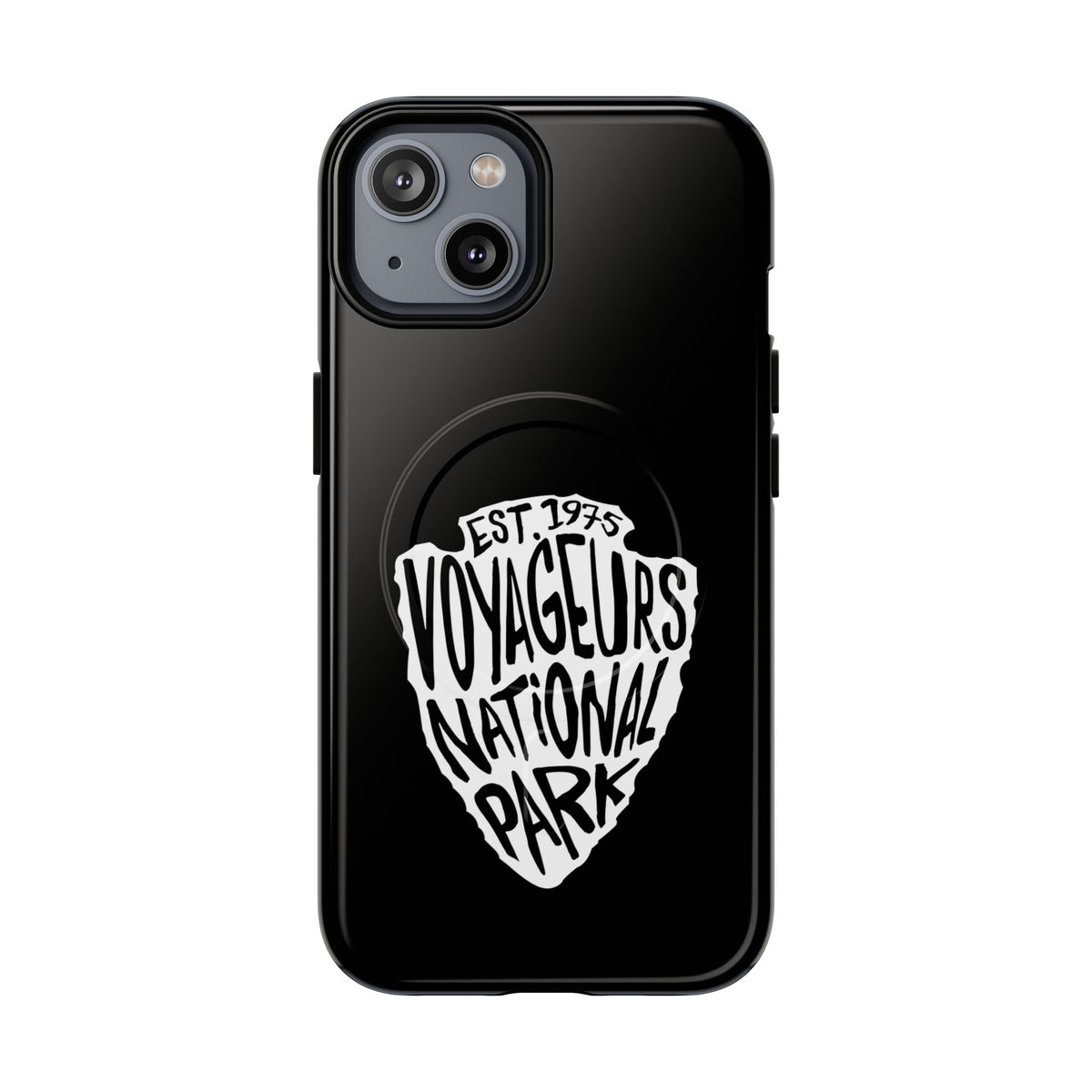 Voyageurs National Park iPhone Case with MagSafe - Arrowhead Design