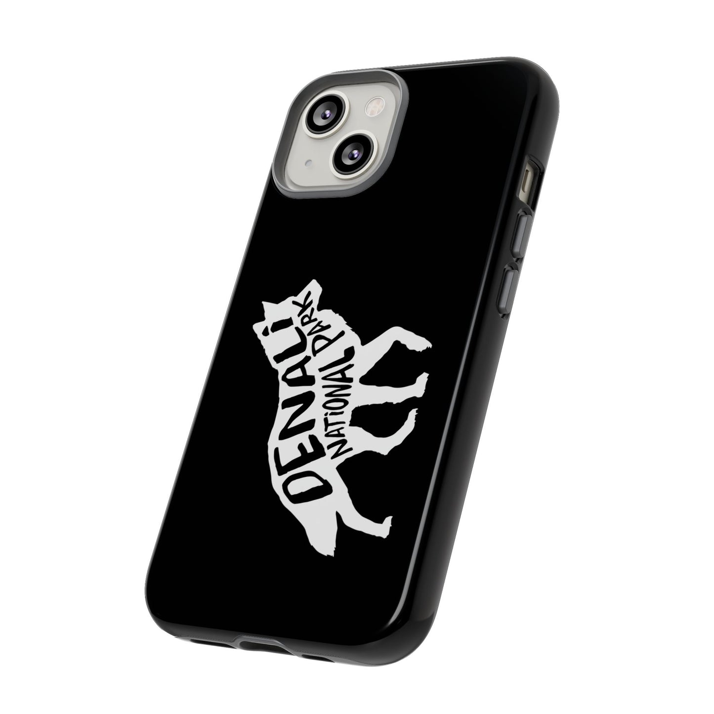 Denali National Park Phone Case - Wolf Design