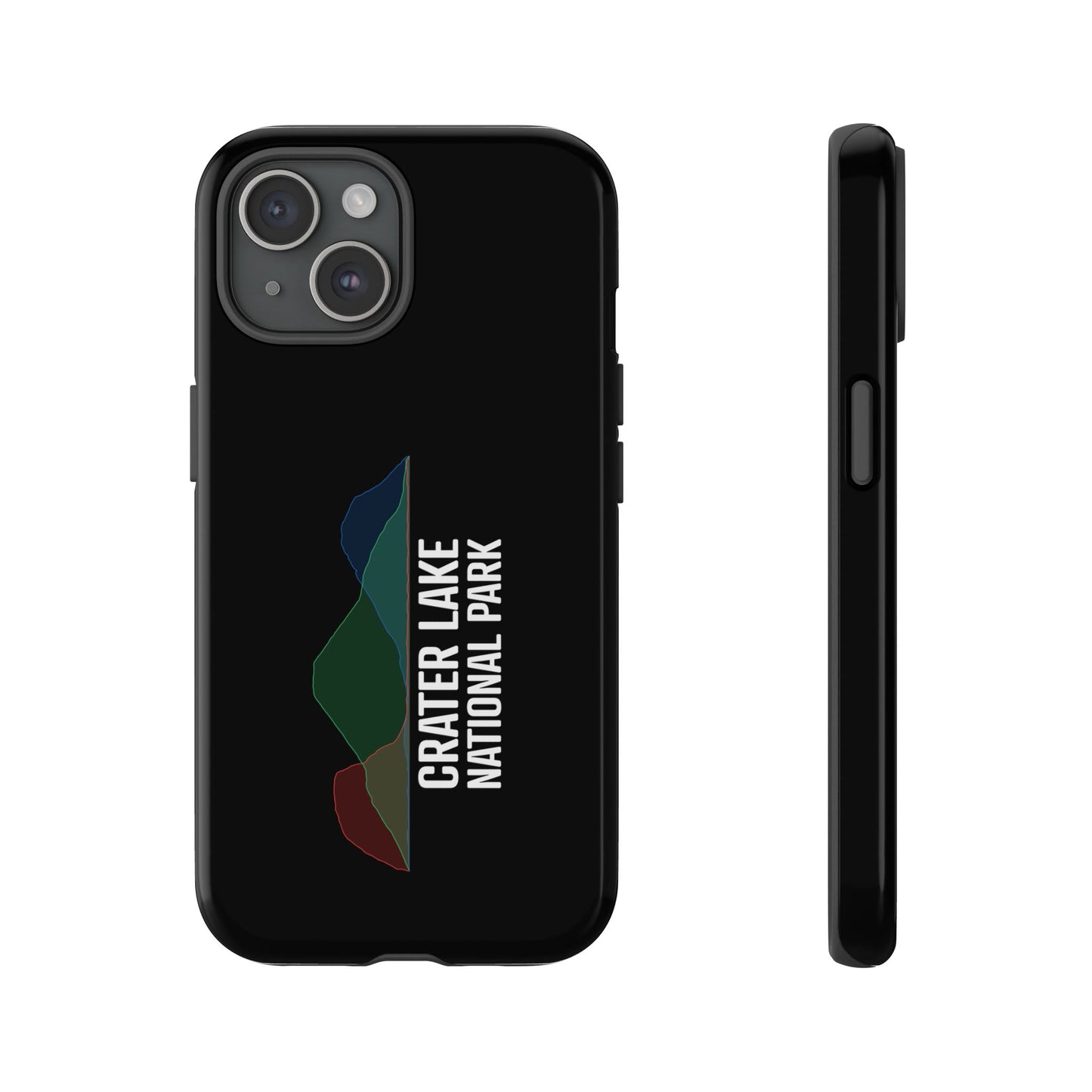 Crater Lake National Park Phone Case - Histogram Design