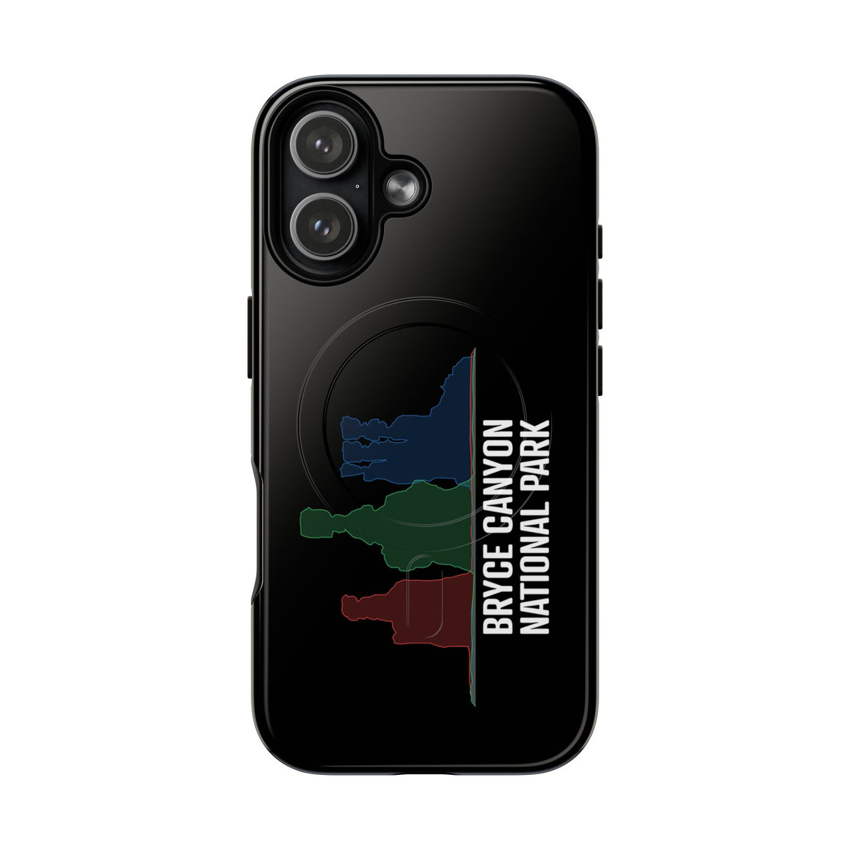 Bryce Canyon National Park iPhone Case with MagSafe - Histogram Design