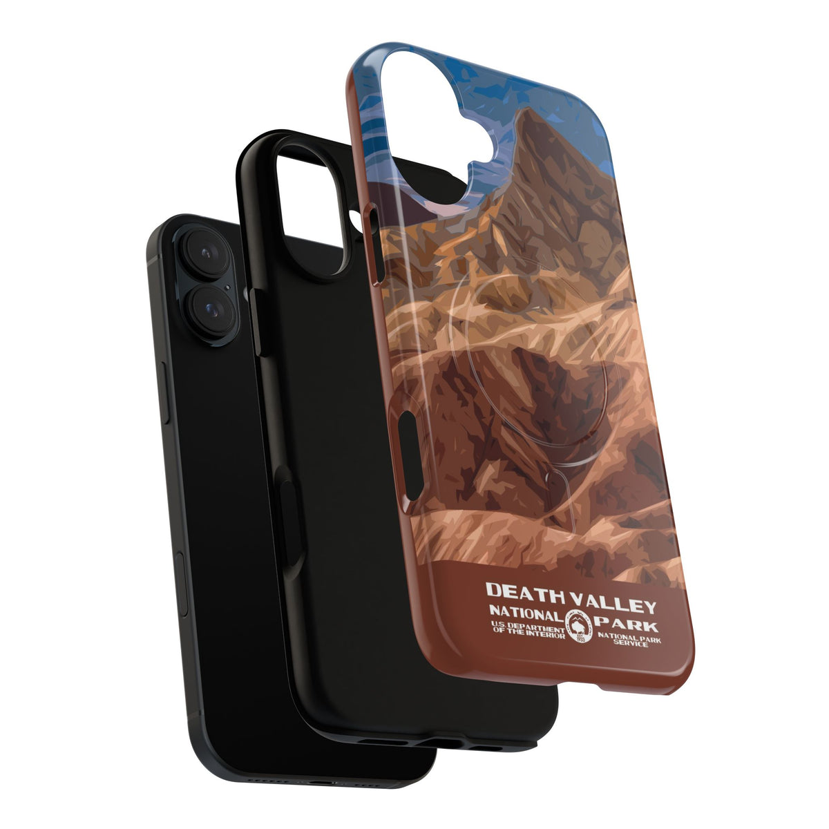 Death Valley National Park iPhone Case with MagSafe - Zabriskie Point
