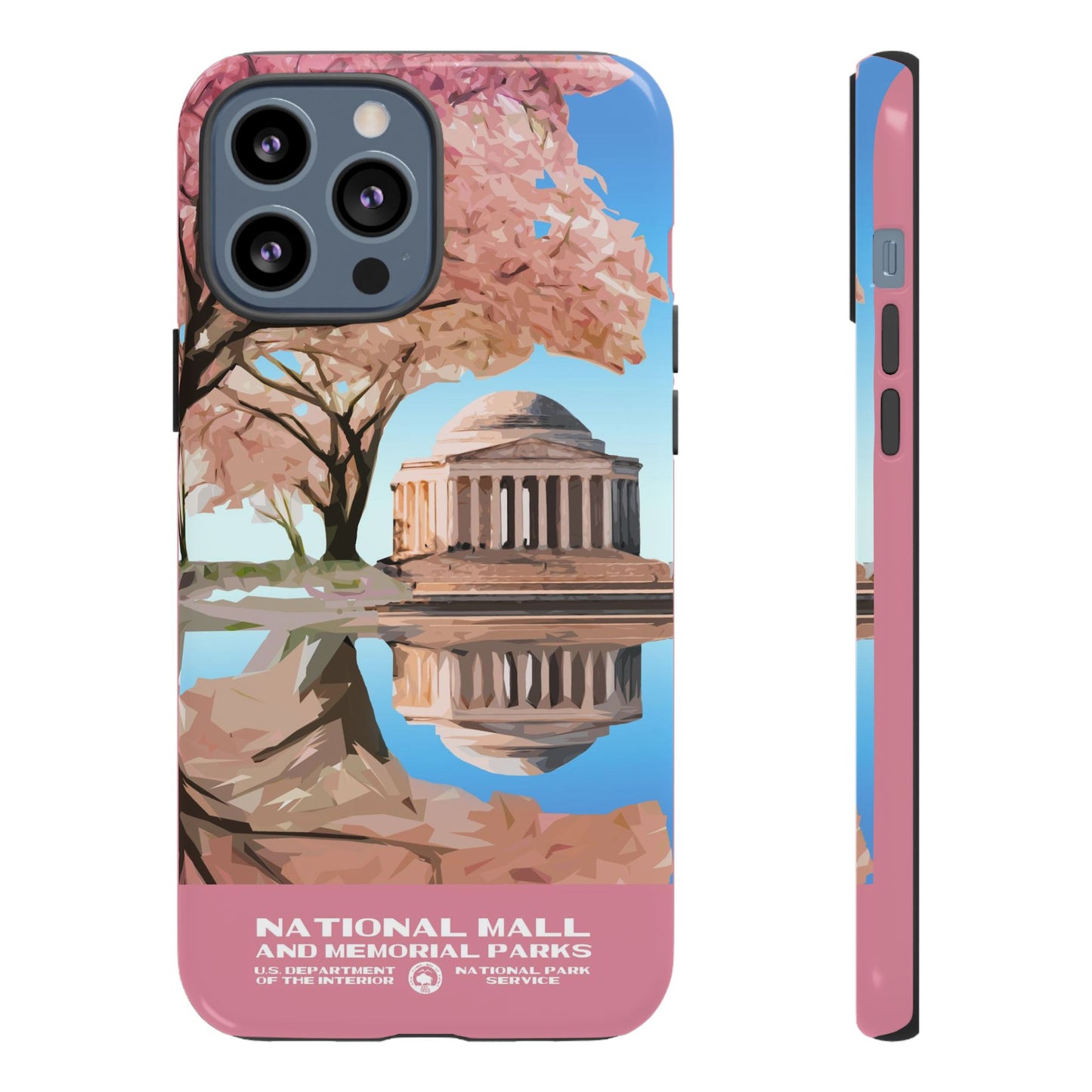 National Mall Washington DC WPA Phone Case
