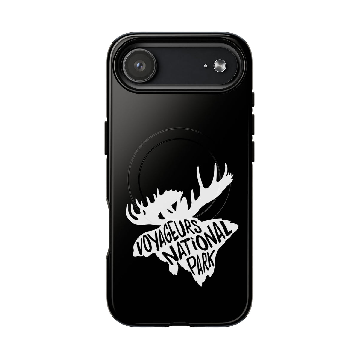 Voyageurs National Park iPhone Case with MagSafe - Moose Design