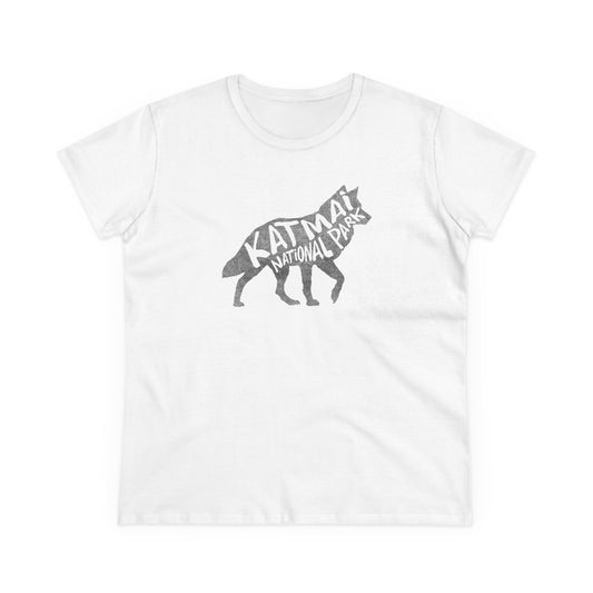 Katmai National Park Women's T-Shirt - Wolf