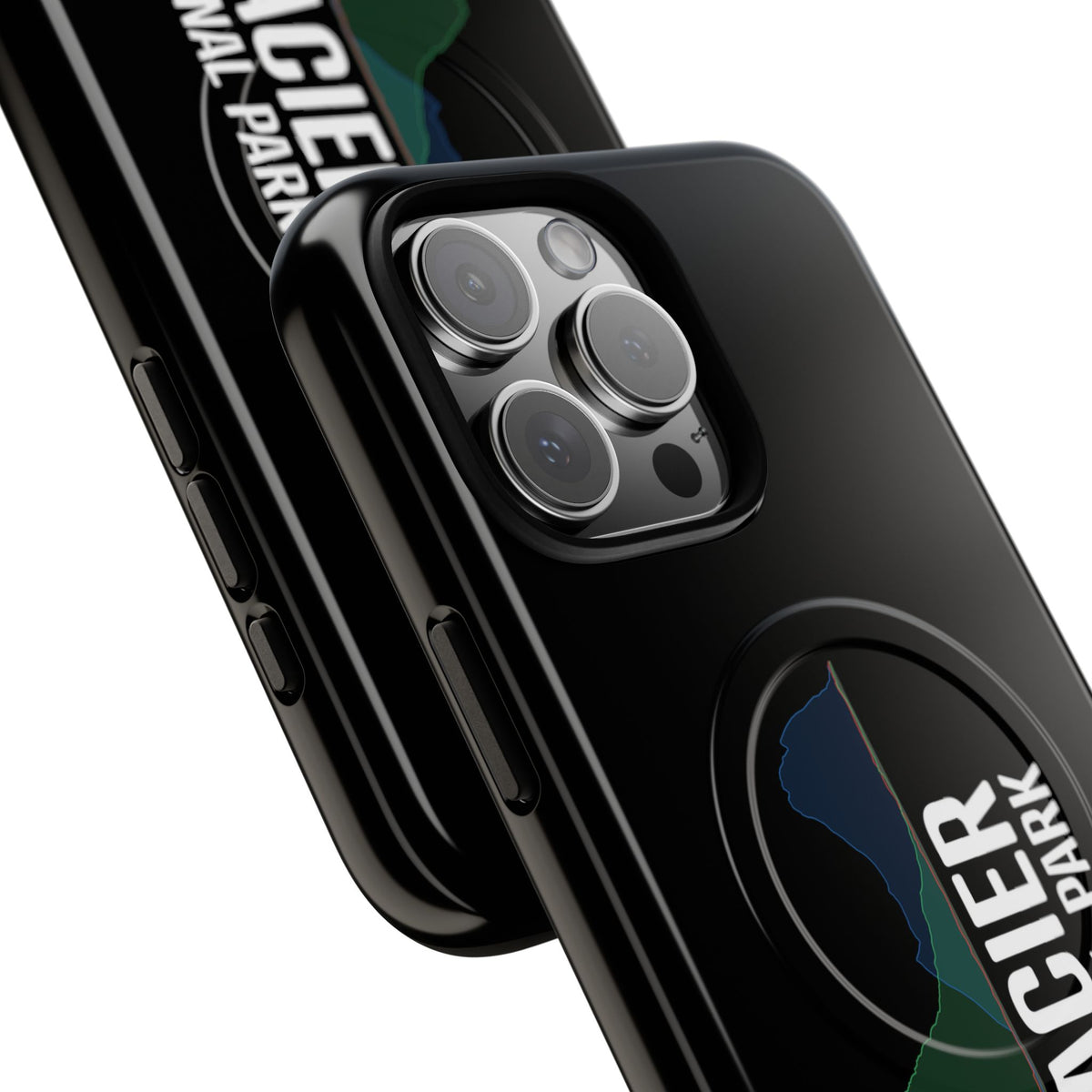 Glacier National Park iPhone Case with MagSafe - Histogram Design