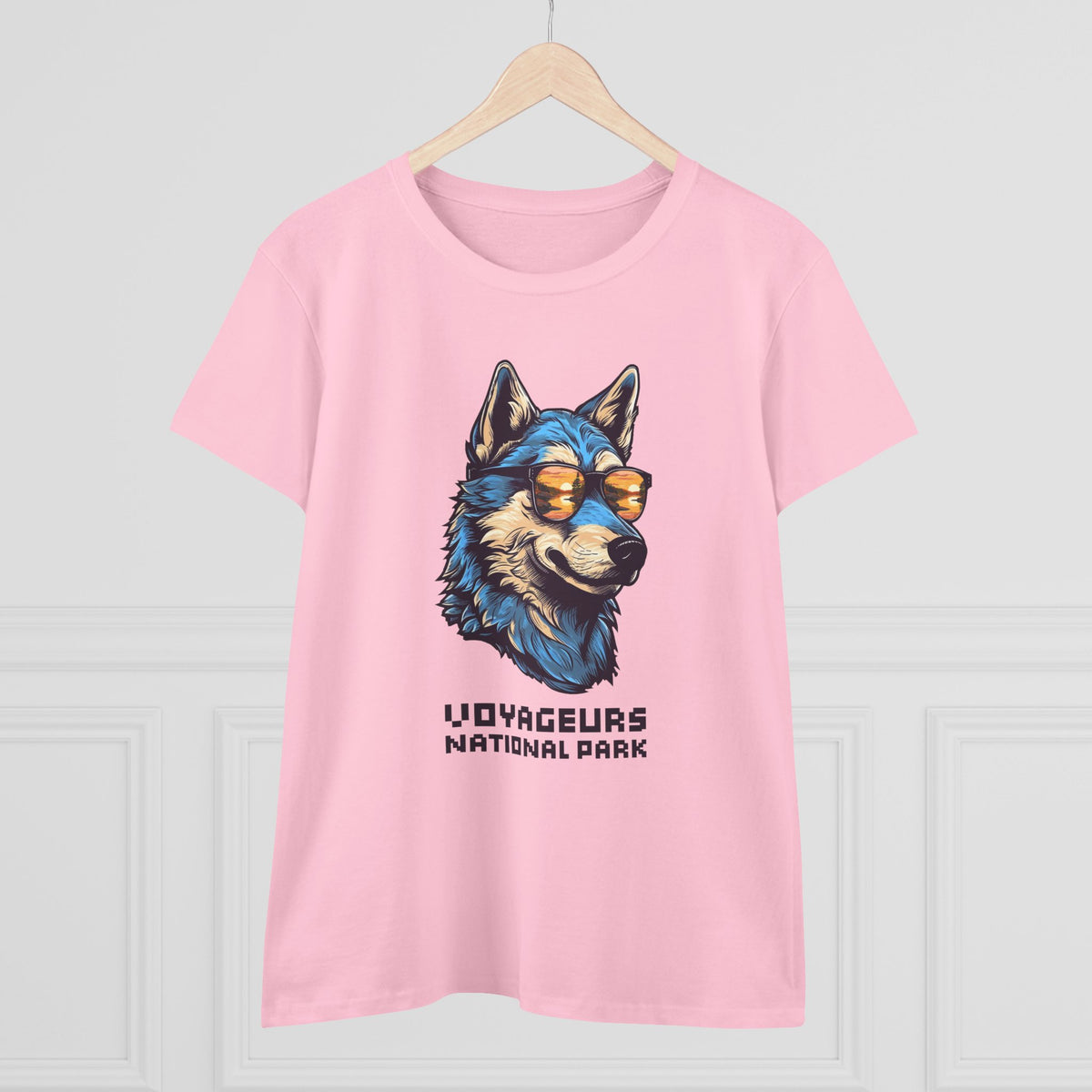 Voyageurs National Park Women's T-Shirt - Cool Wolf