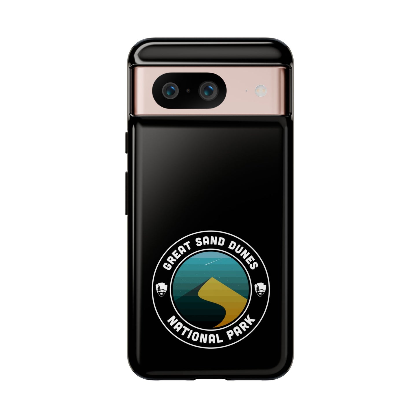Great Sand Dunes National Park Phone Case - Round Emblem Design