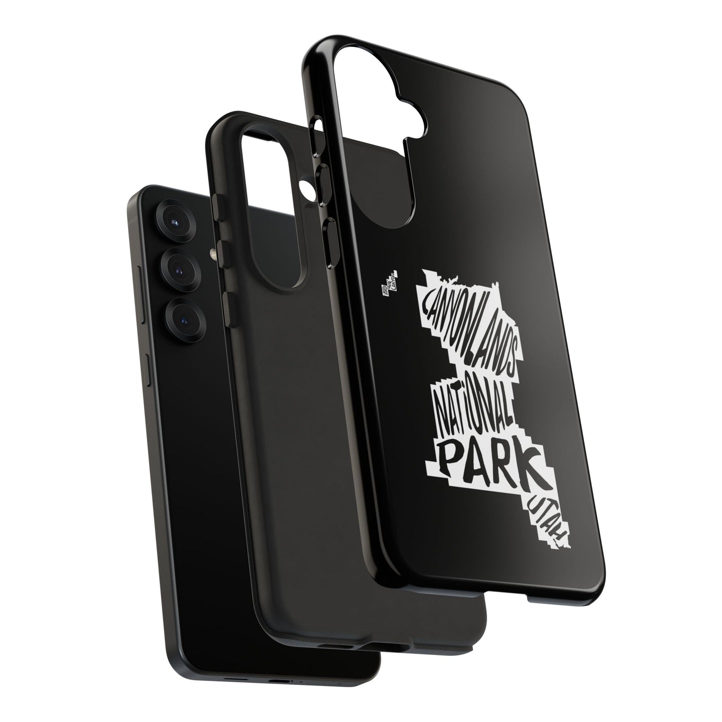 Canyonlands National Park Phone Case - Map Design
