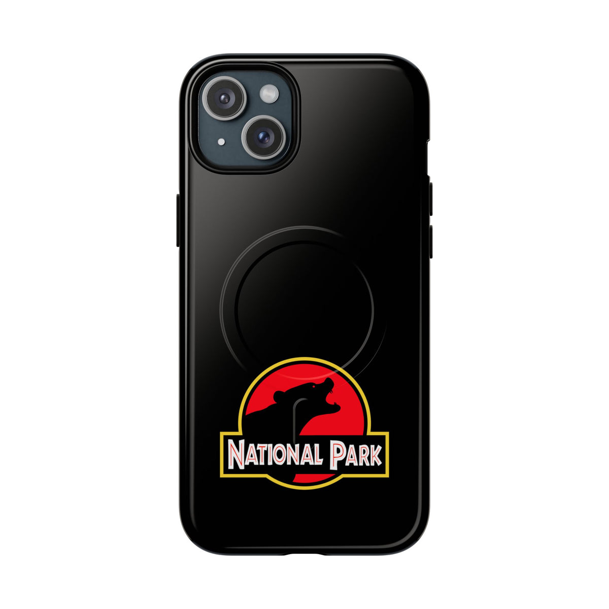 Bear National Park iPhone Case with MagSafe - Parody Logo