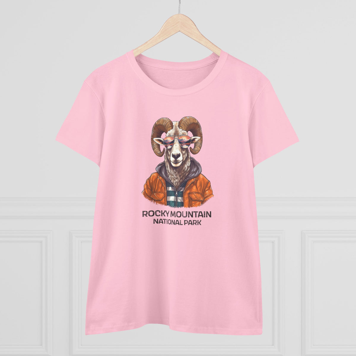 Rocky Mountain National Park Women's T-Shirt - Cool Bighorn Sheep