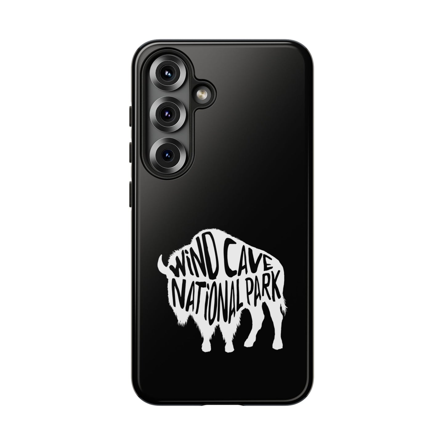 Wind Cave National Park Phone Case - Bison Design