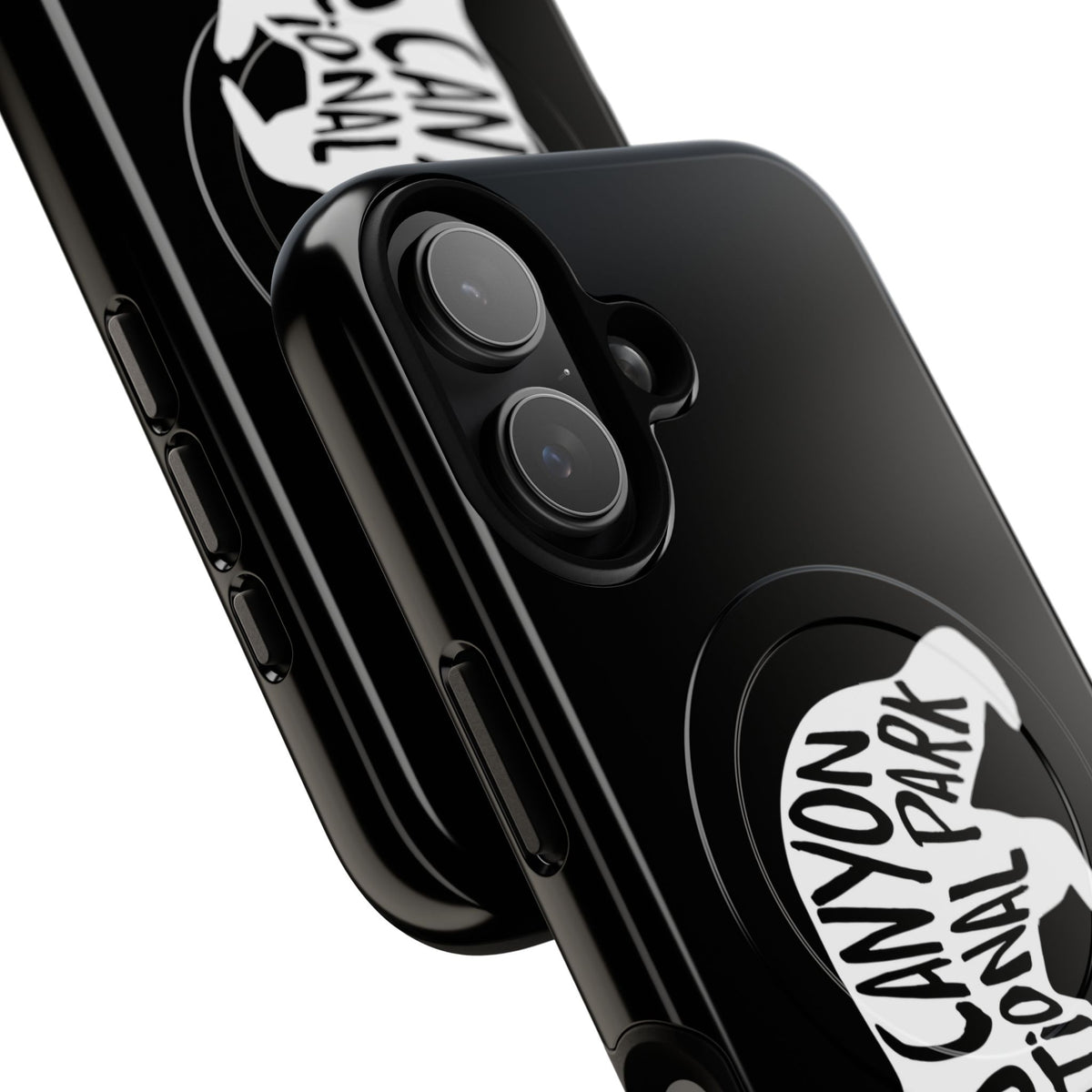 Kings Canyon National Park iPhone Case with MagSafe - Black Bear Design