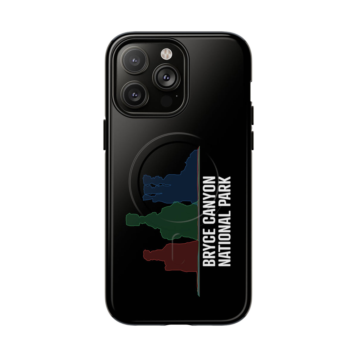 Bryce Canyon National Park iPhone Case with MagSafe - Histogram Design