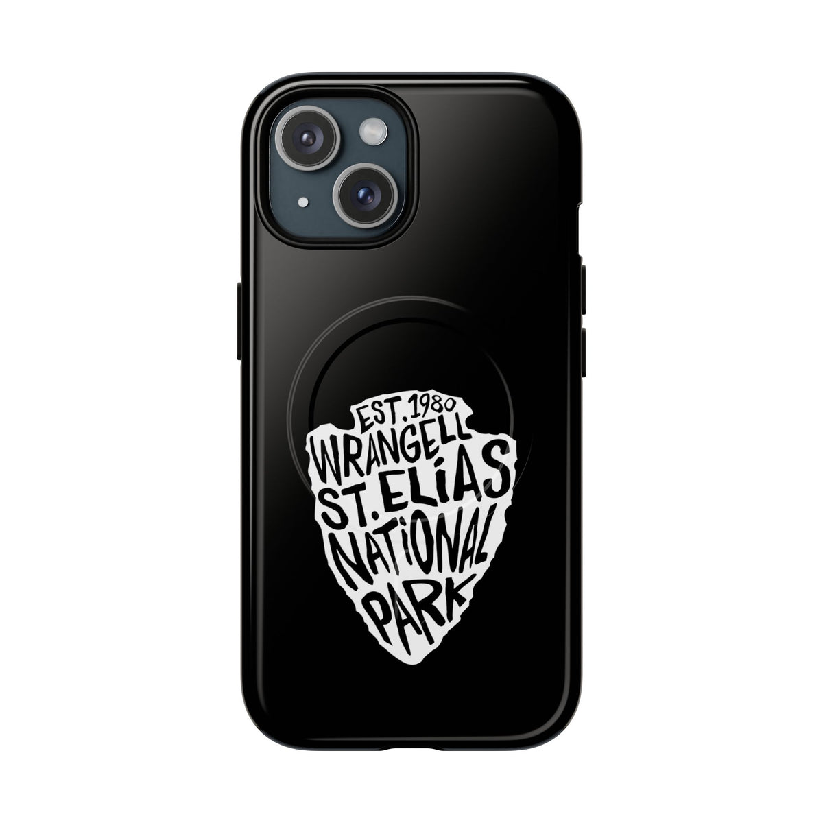 Wrangell St Elias National Park iPhone Case with MagSafe - Arrowhead Design