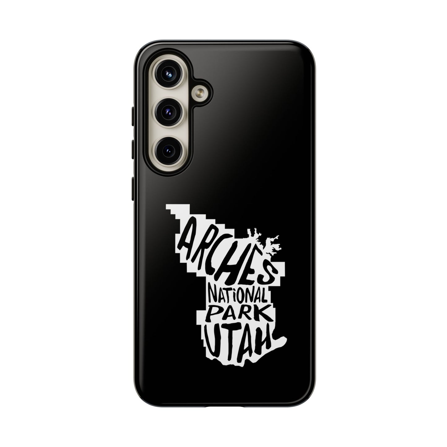 Arches National Park Phone Case - Map Design