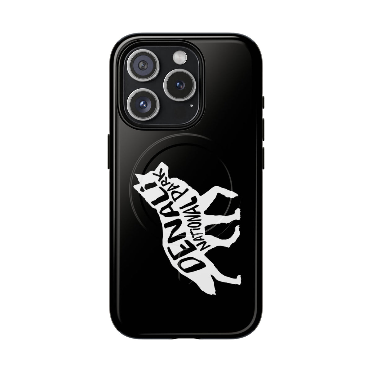 Denali National Park iPhone Case with MagSafe - Wolf Design