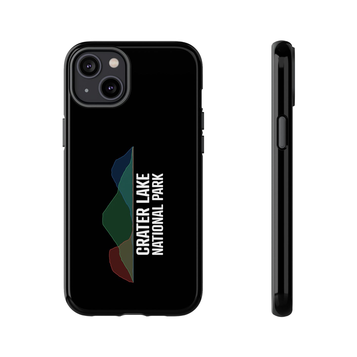 Crater Lake National Park Phone Case - Histogram Design