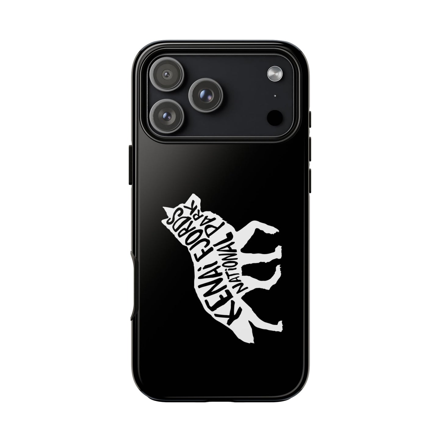 Kenai Fjords National Park Phone Case - Wolf Design