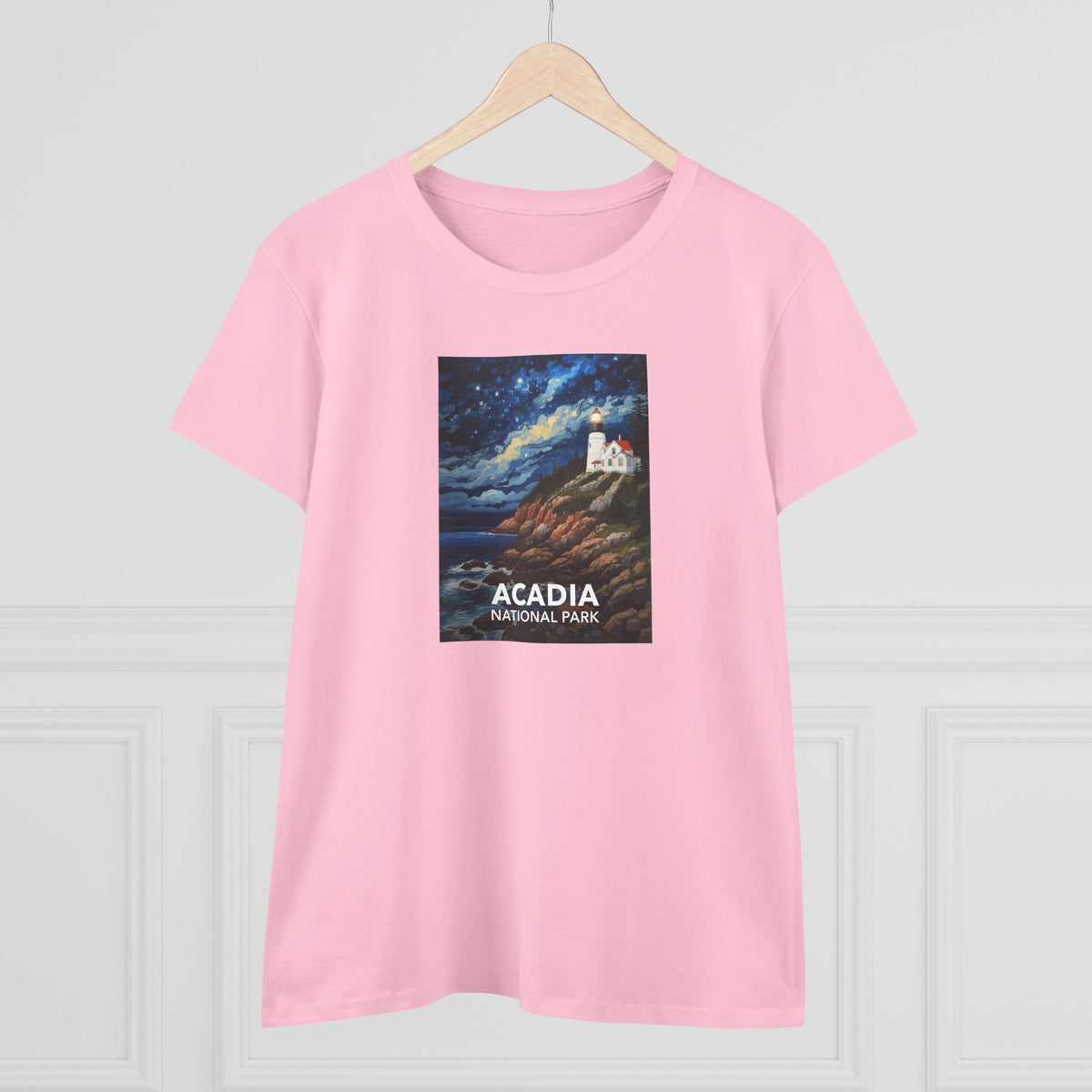 Acadia National Park Women's T-Shirt - Starry Night