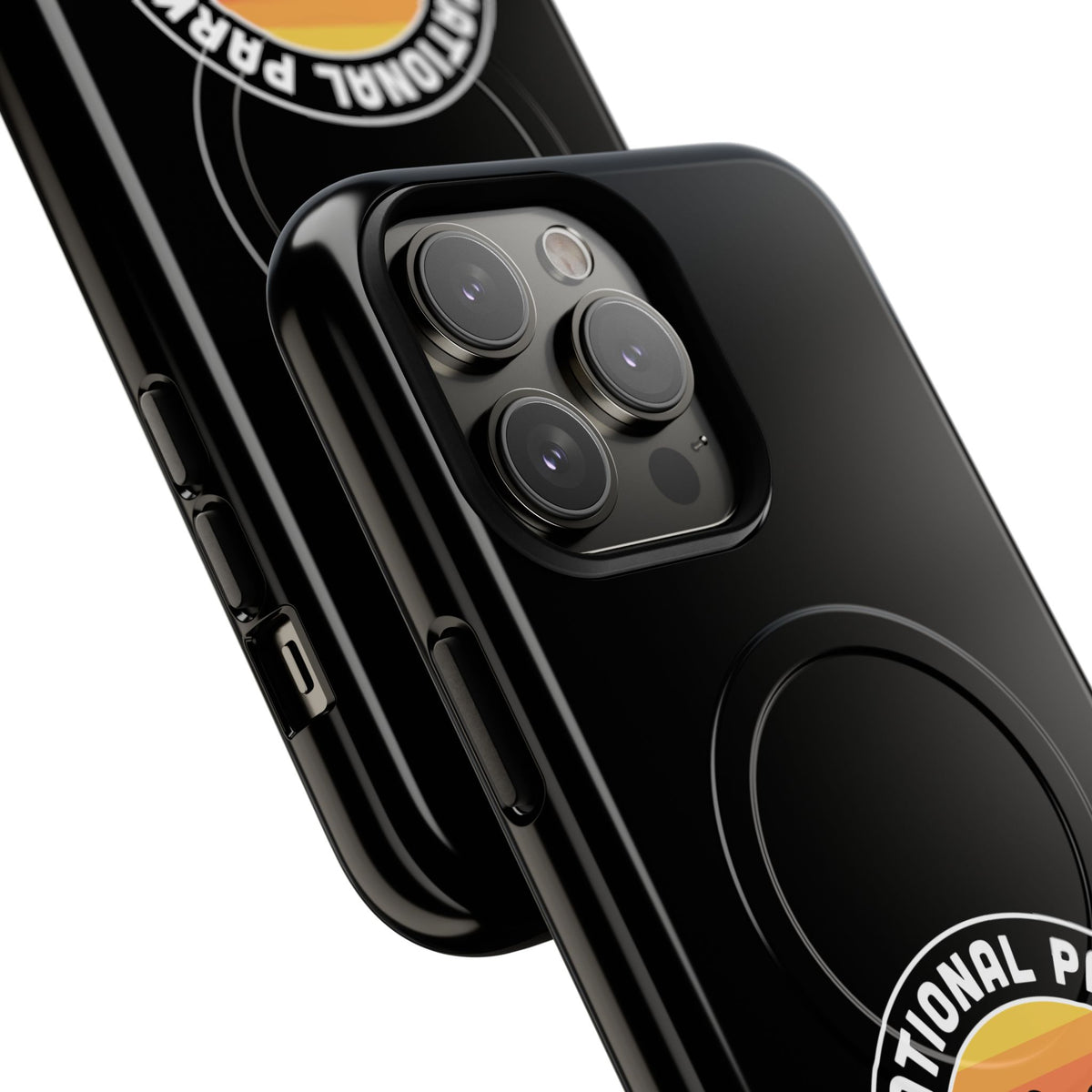 National Park of American Samoa iPhone Case with MagSafe - Round Emblem Design