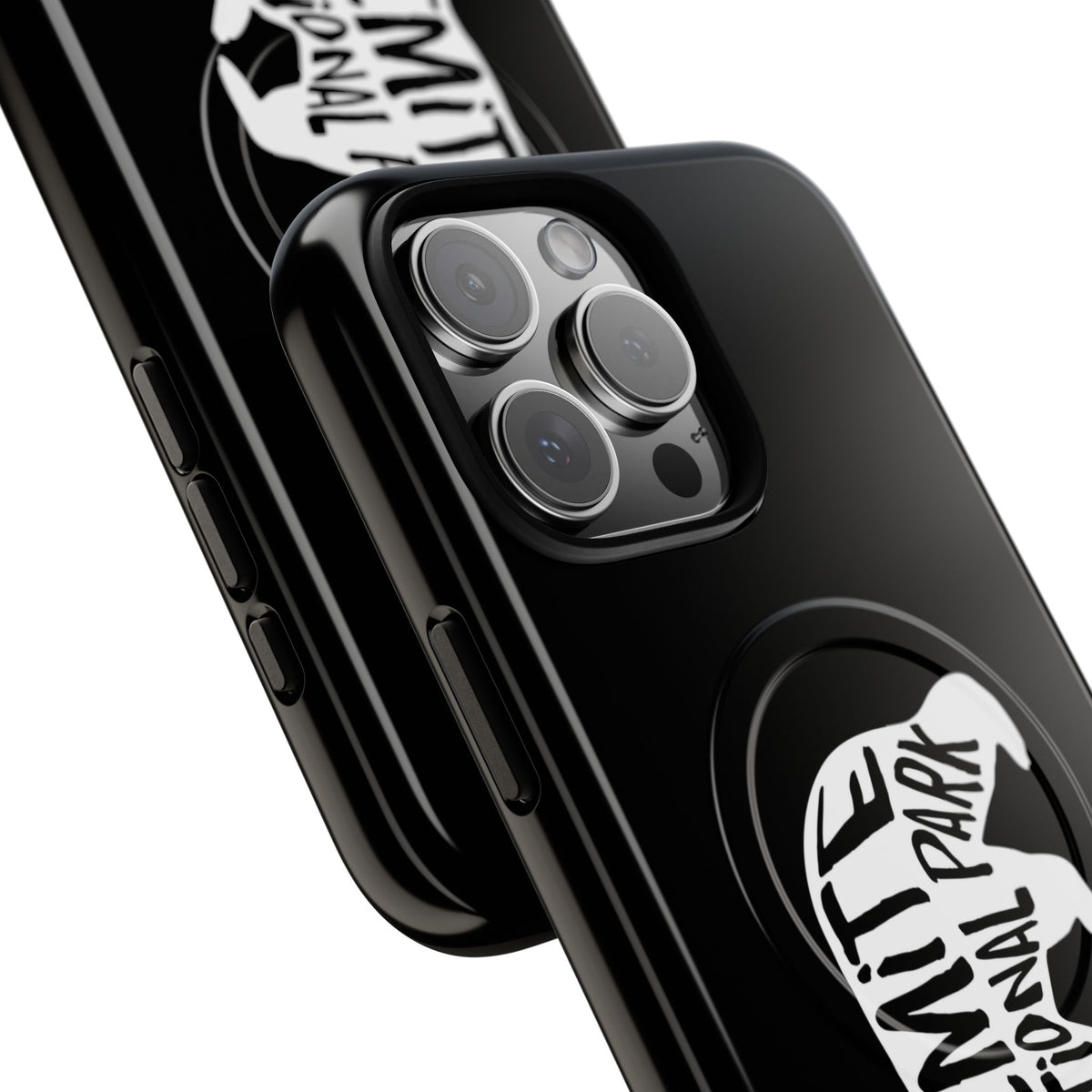 Yosemite National Park iPhone Case with MagSafe - Black Bear Design
