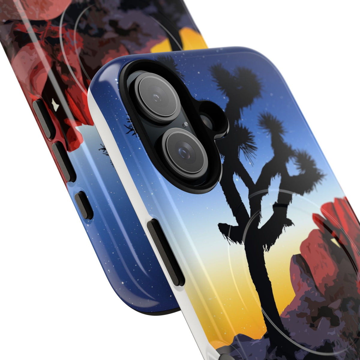 Joshua Tree National Park iPhone Case with MagSafe - Night
