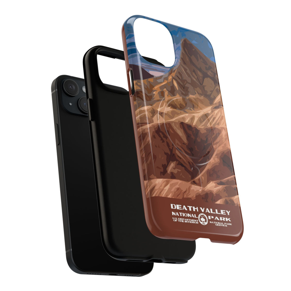 Death Valley National Park iPhone Case with MagSafe - Zabriskie Point