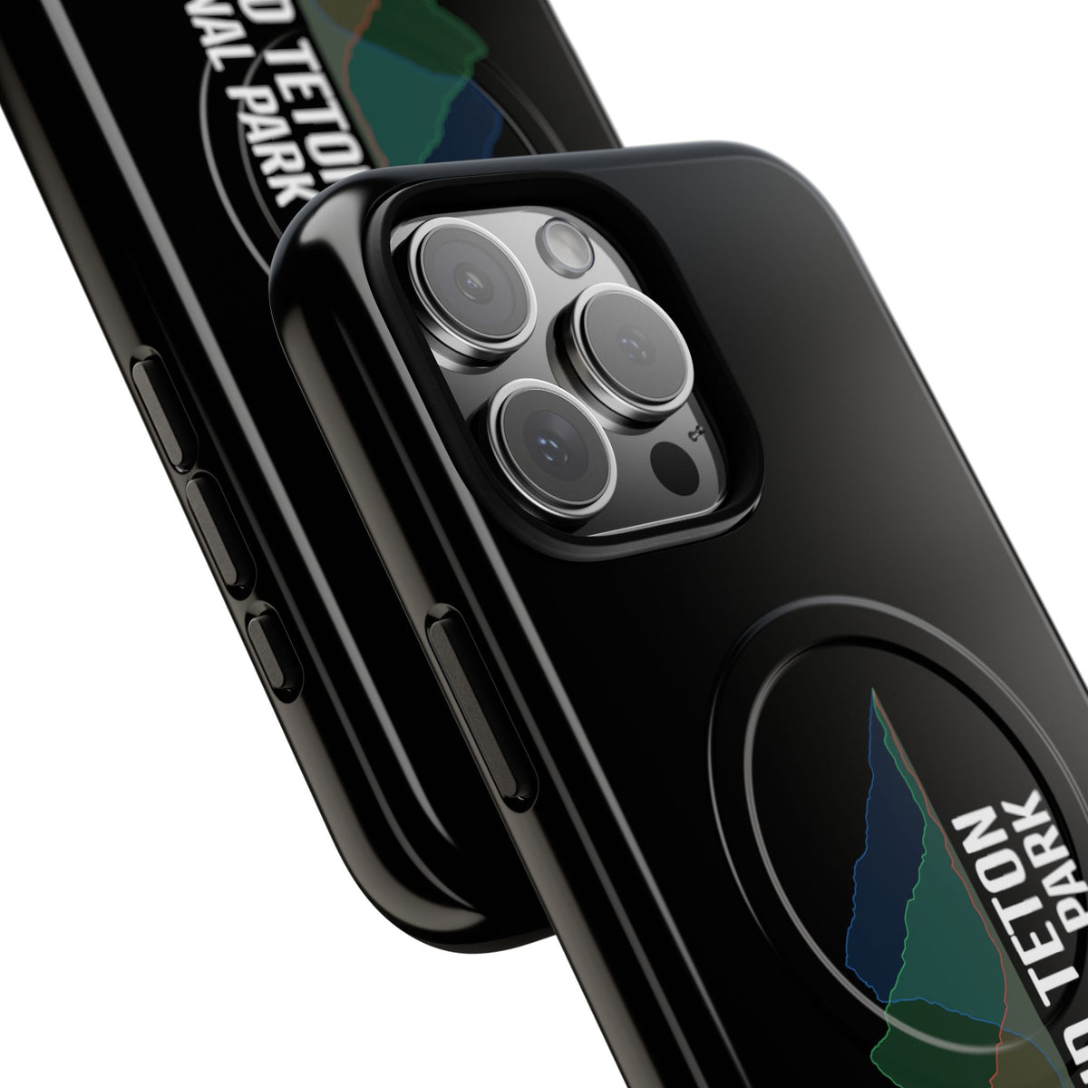 Grand Teton National Park iPhone Case with MagSafe - Histogram Design