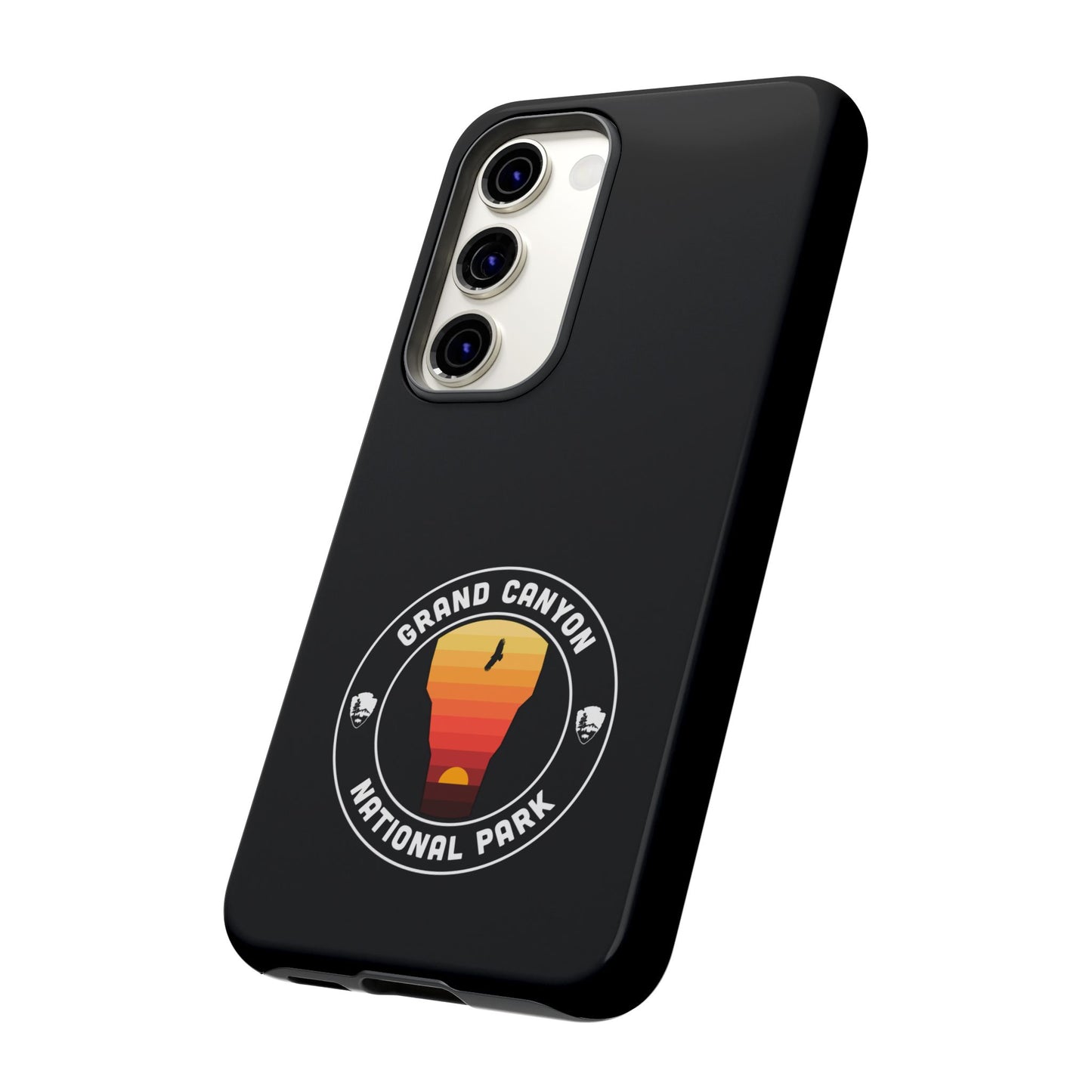 Grand Canyon National Park Phone Case - Round Emblem Design