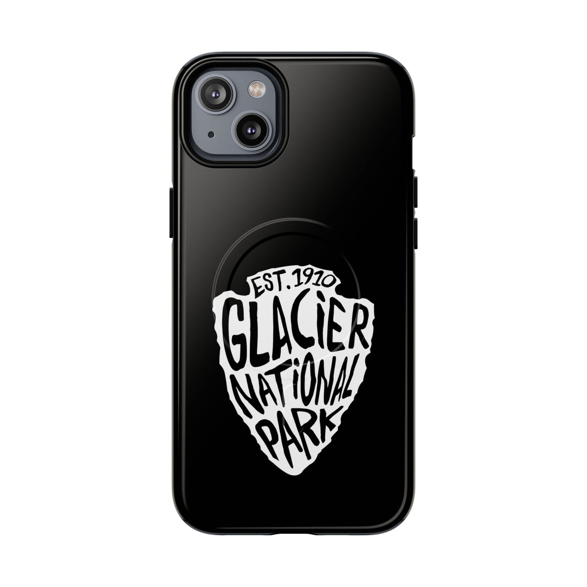 Glacier National Park iPhone Case with MagSafe - Arrowhead Design