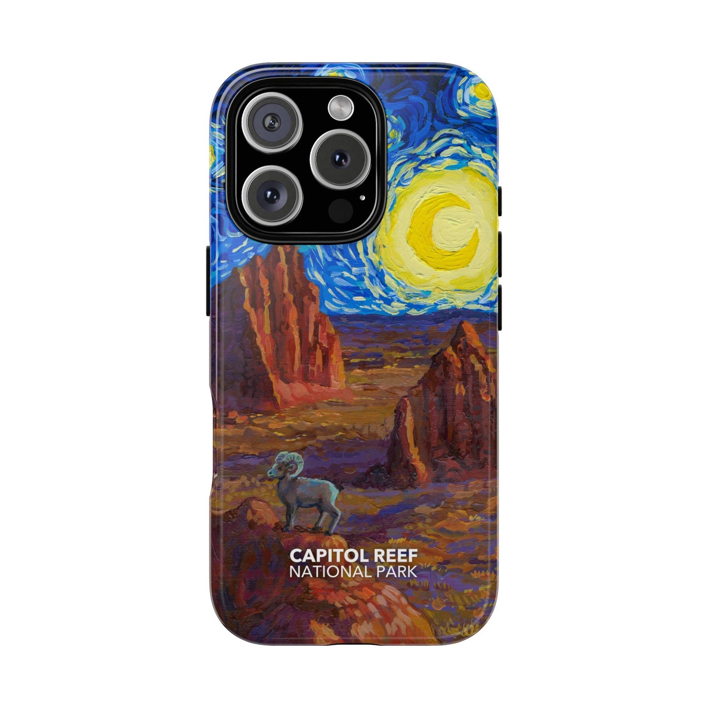 Capitol Reef National Park Phone Case - Starry Night
