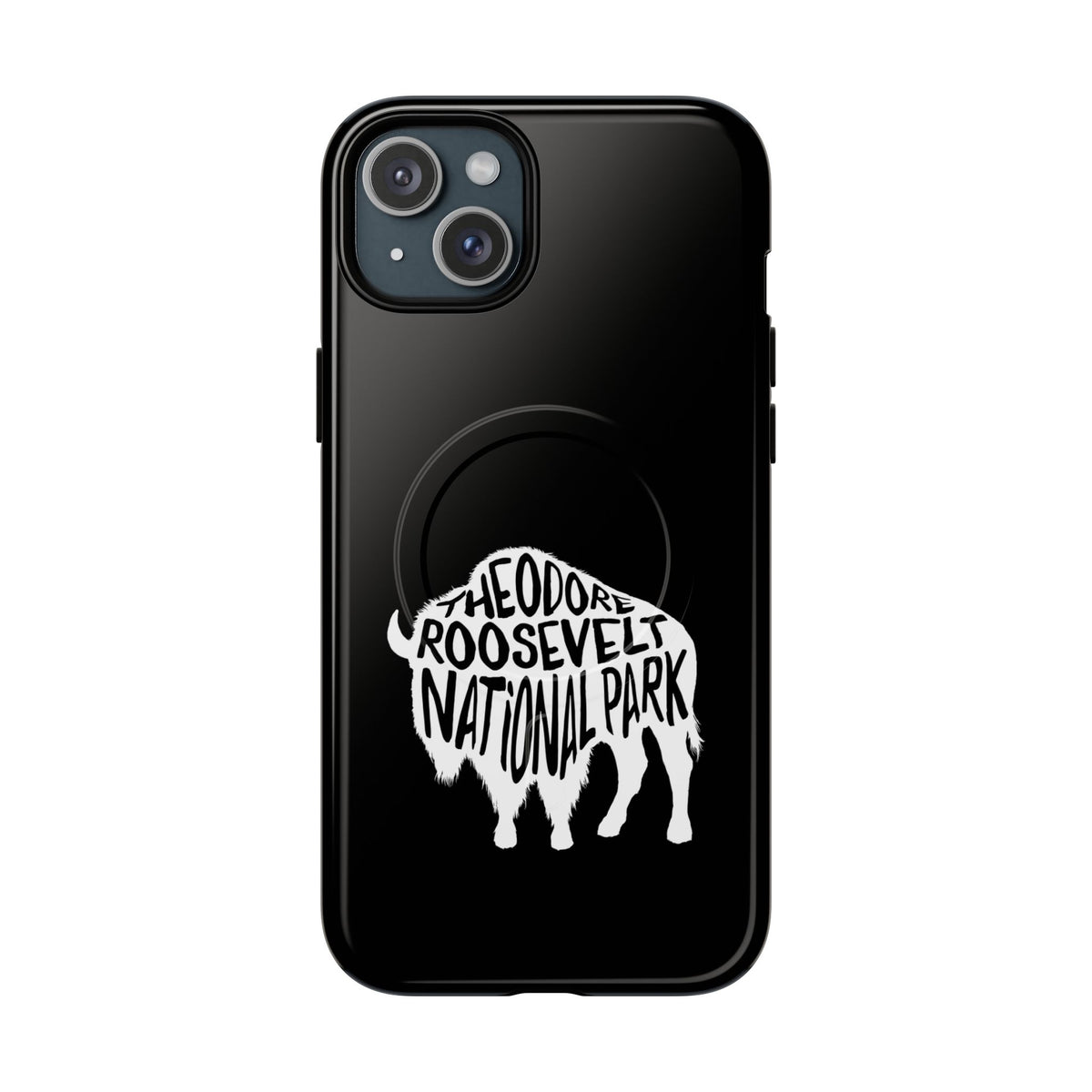 Theodore Roosevelt National Park iPhone Case with MagSafe - Bison Design