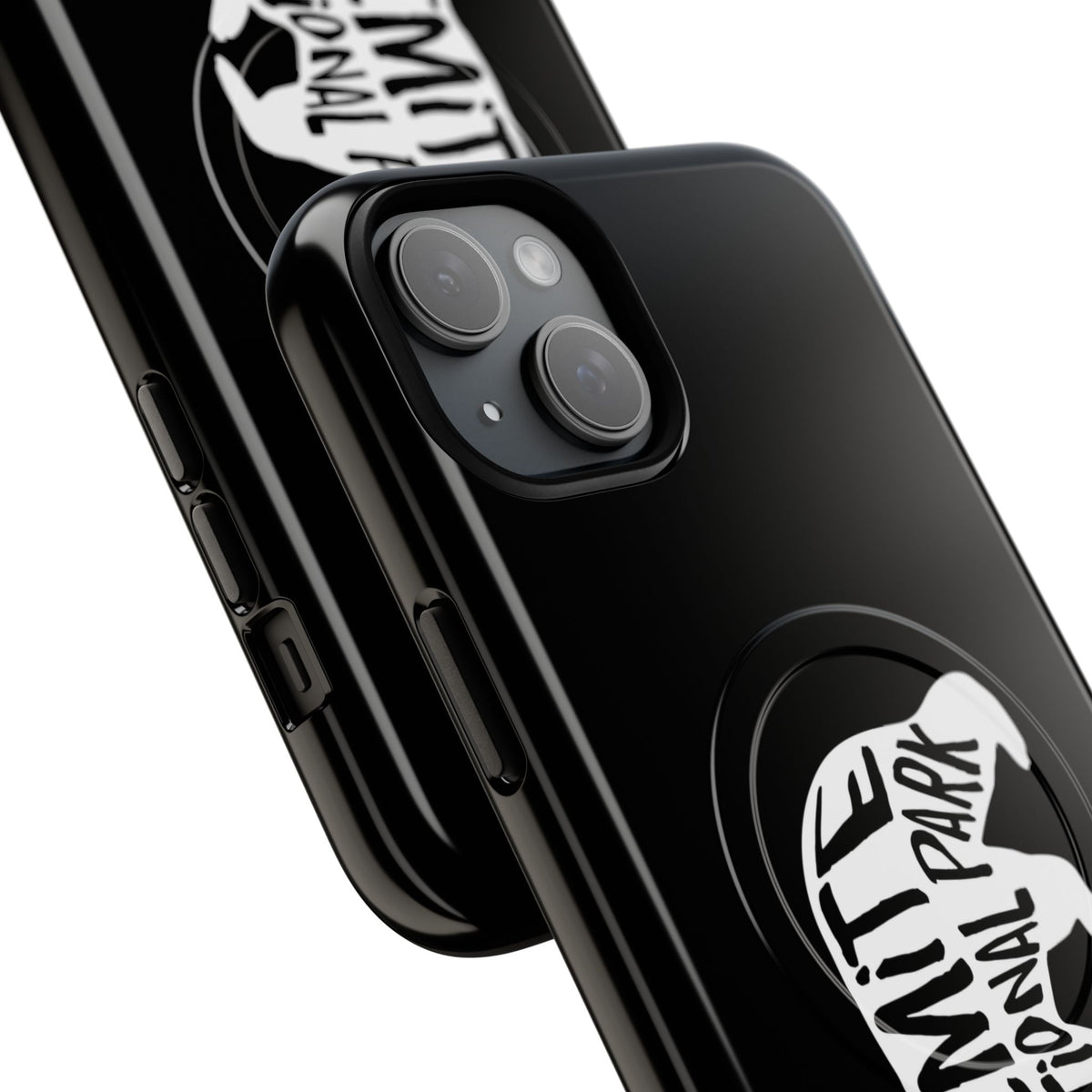 Yosemite National Park iPhone Case with MagSafe - Black Bear Design