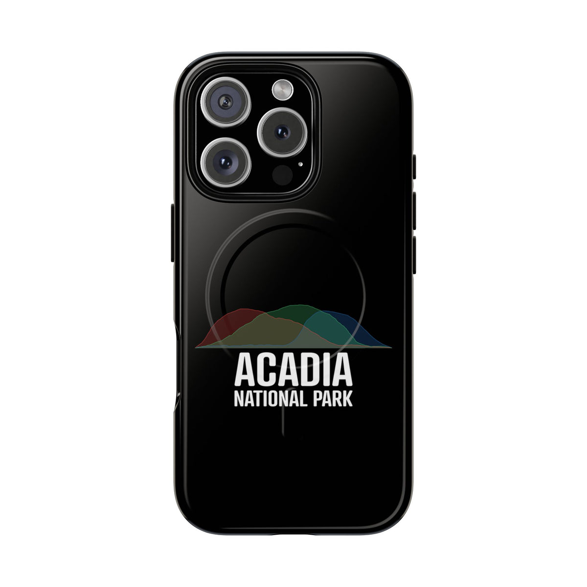 Acadia National Park iPhone Case with MagSafe - Histogram Design