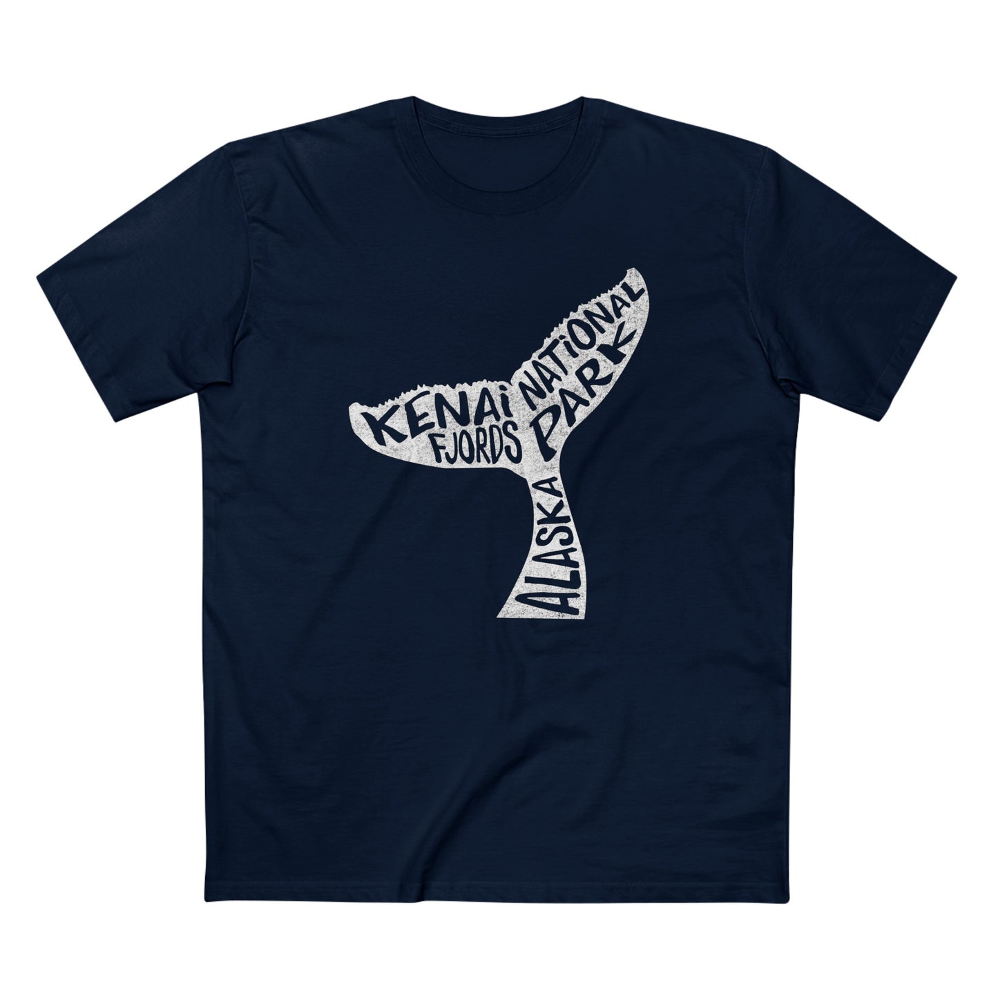 Kenai Fjords National Park T-Shirt - Whale Tail