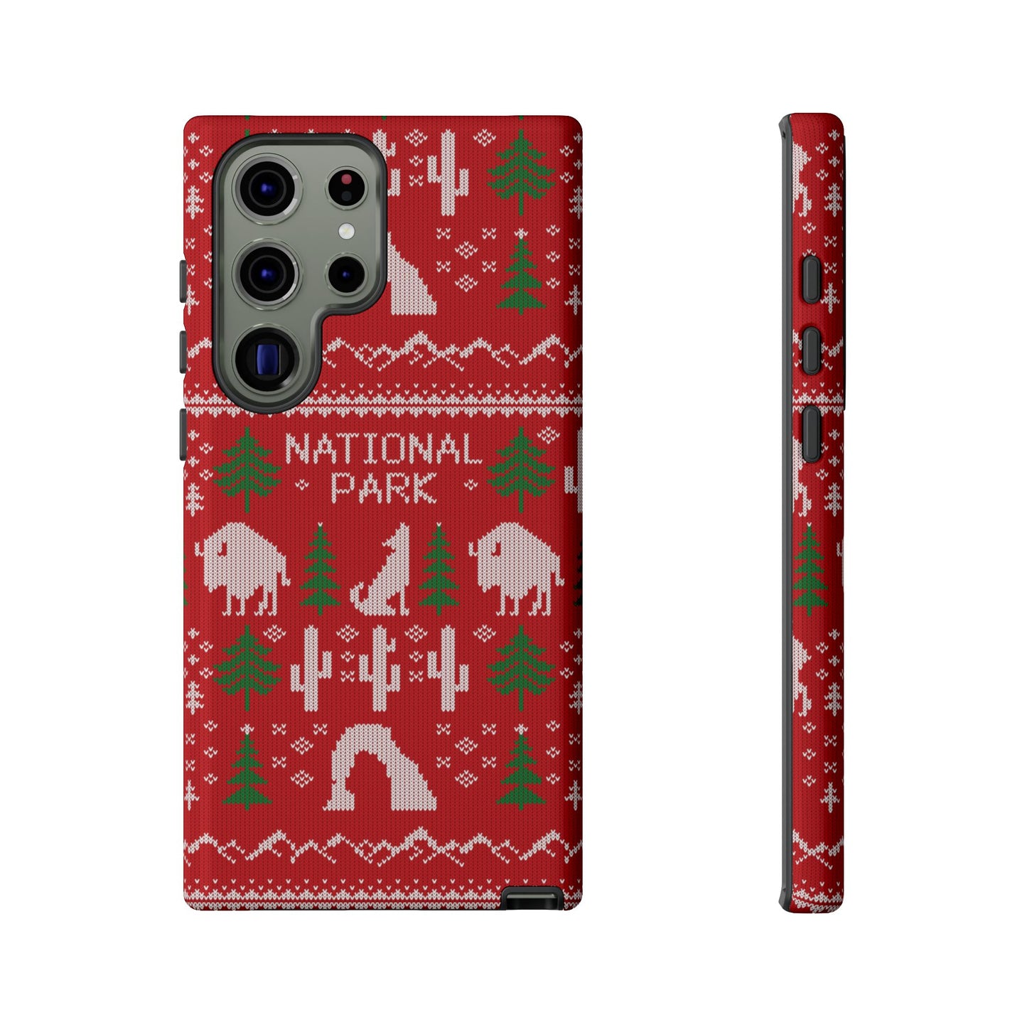 National Park Phone Case - Fair Isle Pattern