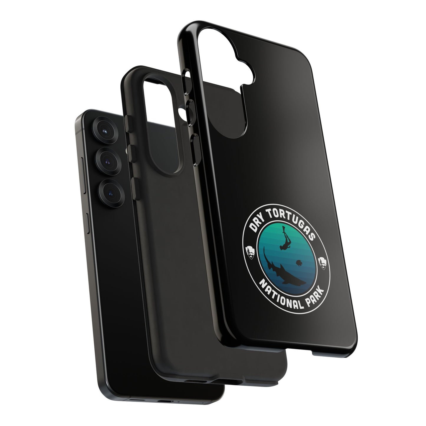Dry Tortugas National Park Phone Case - Round Emblem Design