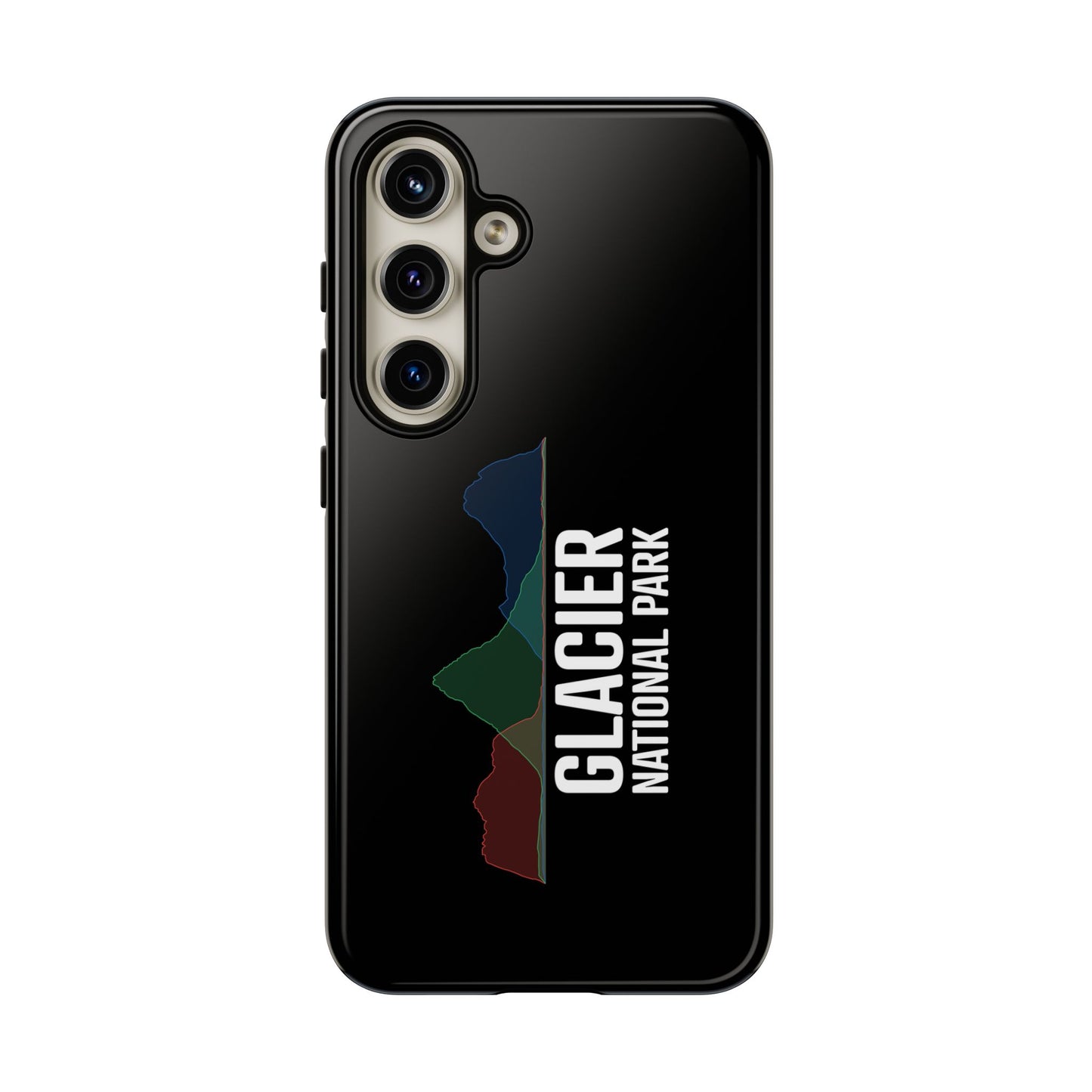 Glacier National Park Phone Case - Histogram Design