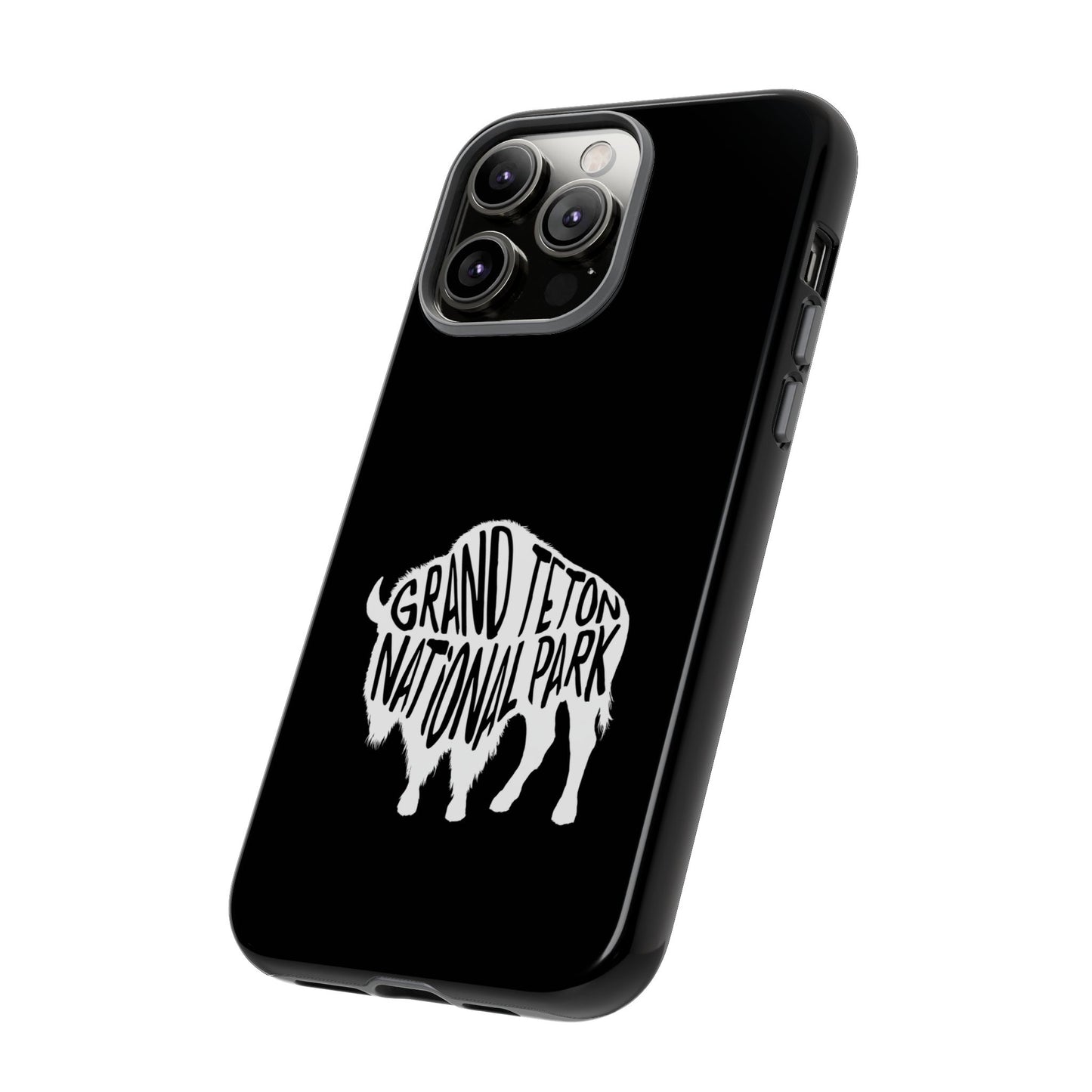 Grand Teton National Park Phone Case - Bison Design