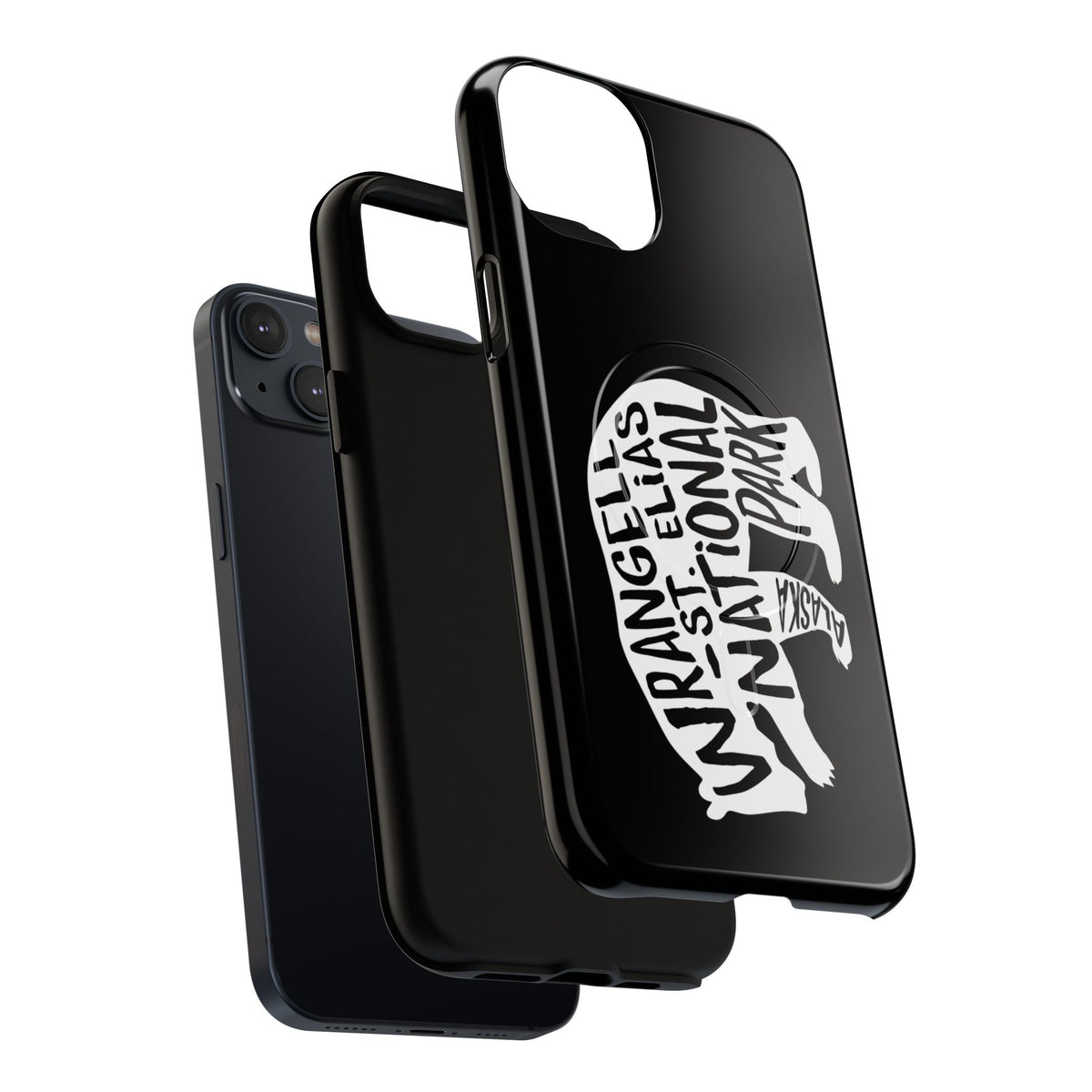 Wrangell - St. Elias National Park iPhone Case with MagSafe - Grizzly Bear Design