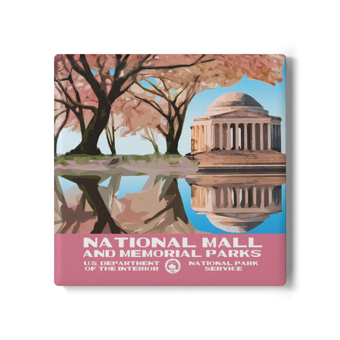 National Mall and Memorial Parks Ceramic Coaster