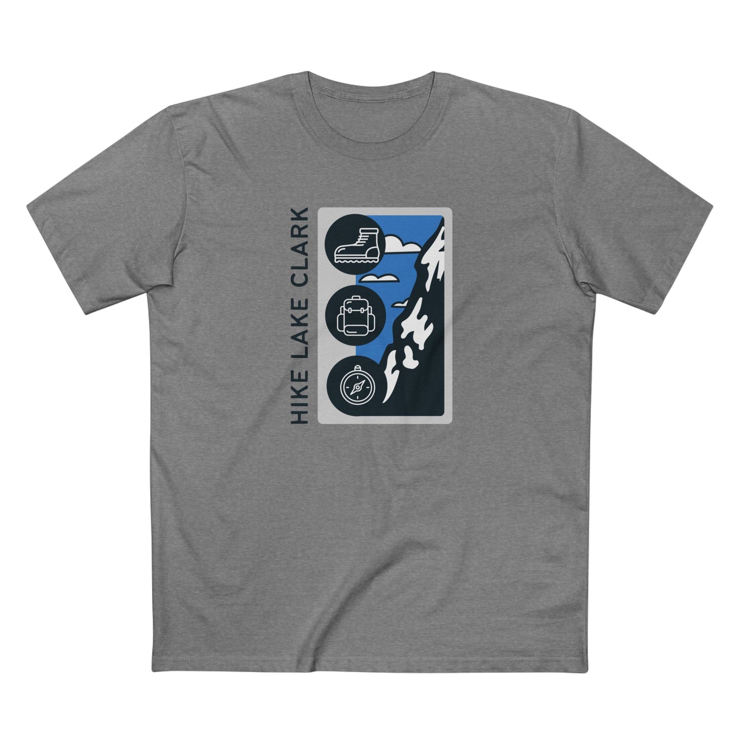 Lake Clark National Park T-Shirt - Hike Lake Clark in Athletic Heather