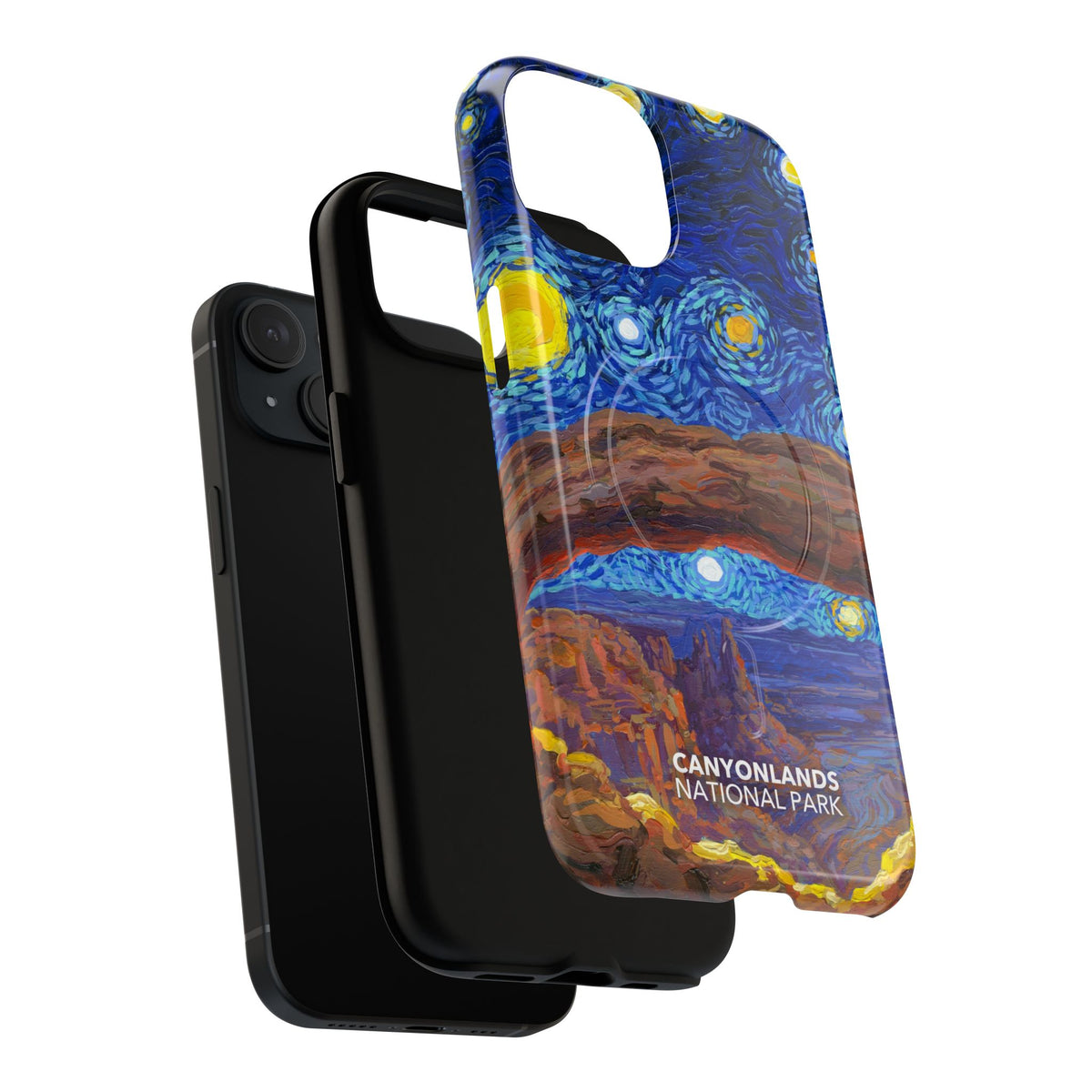 Canyonlands National Park iPhone Case with MagSafe - Starry Night