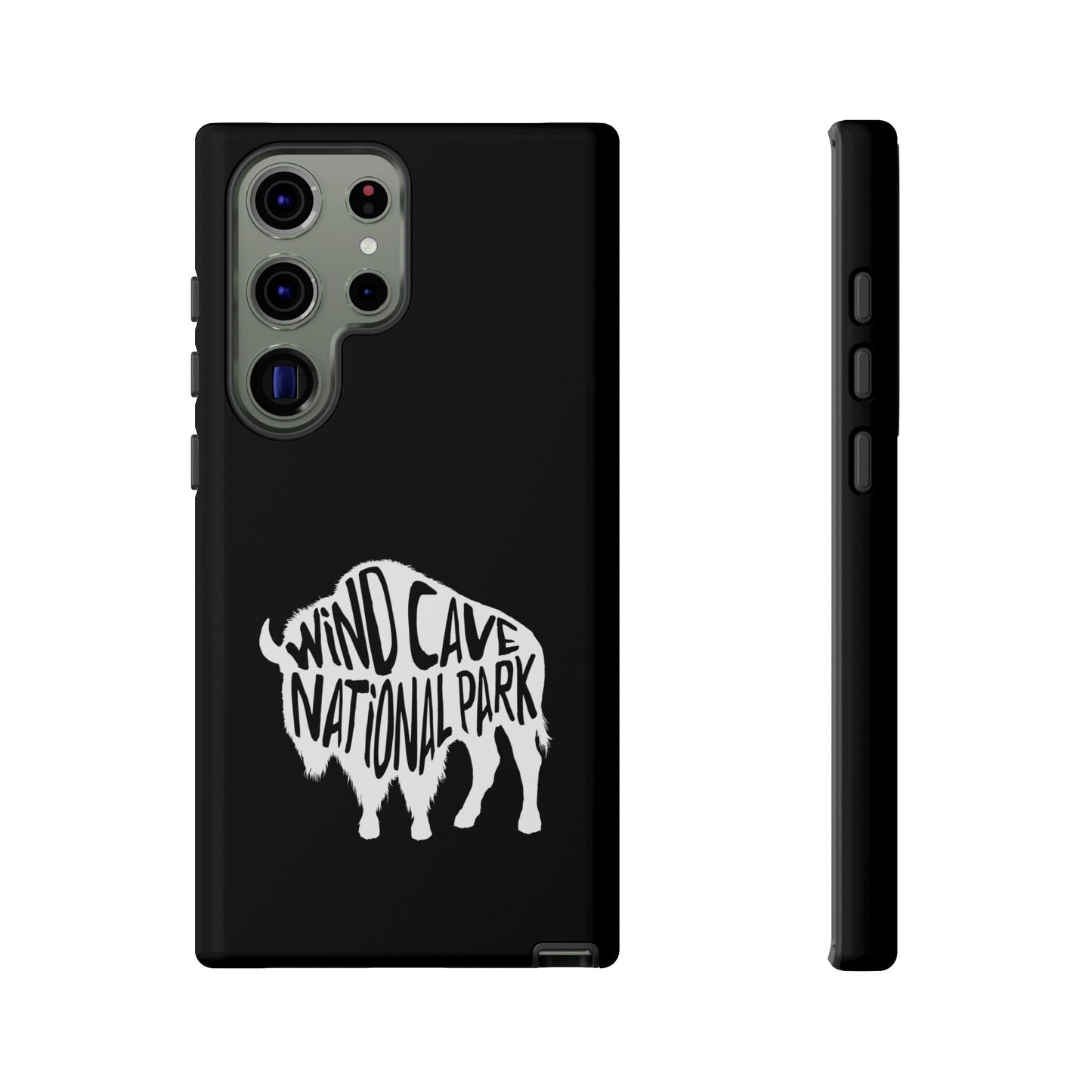 Wind Cave National Park Phone Case - Bison Design