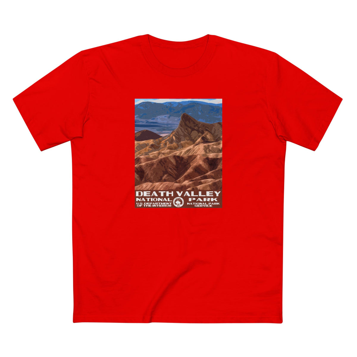 Death Valley National Park T-Shirt in Red