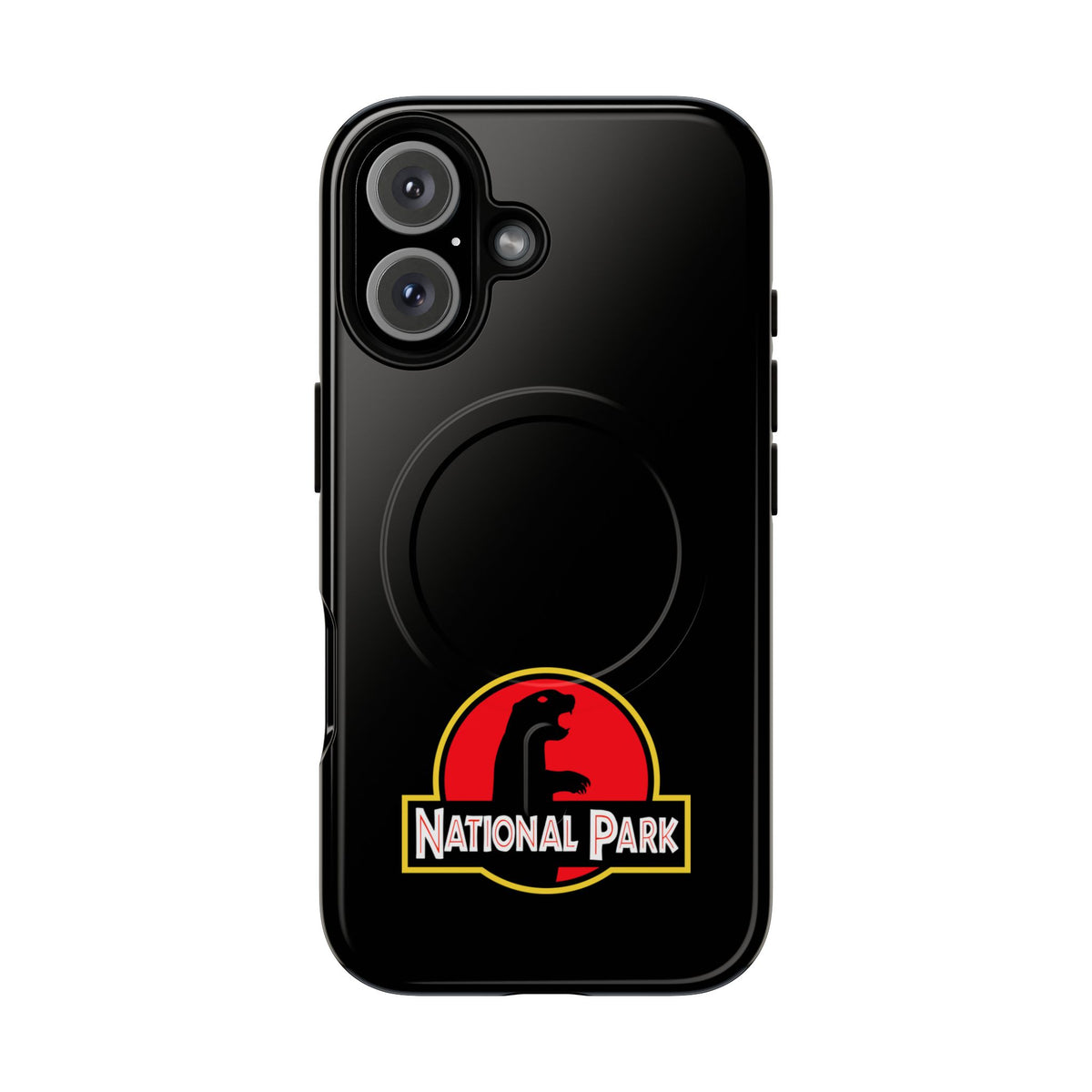 Prairie Dog National Park iPhone Case with MagSafe - Parody Logo