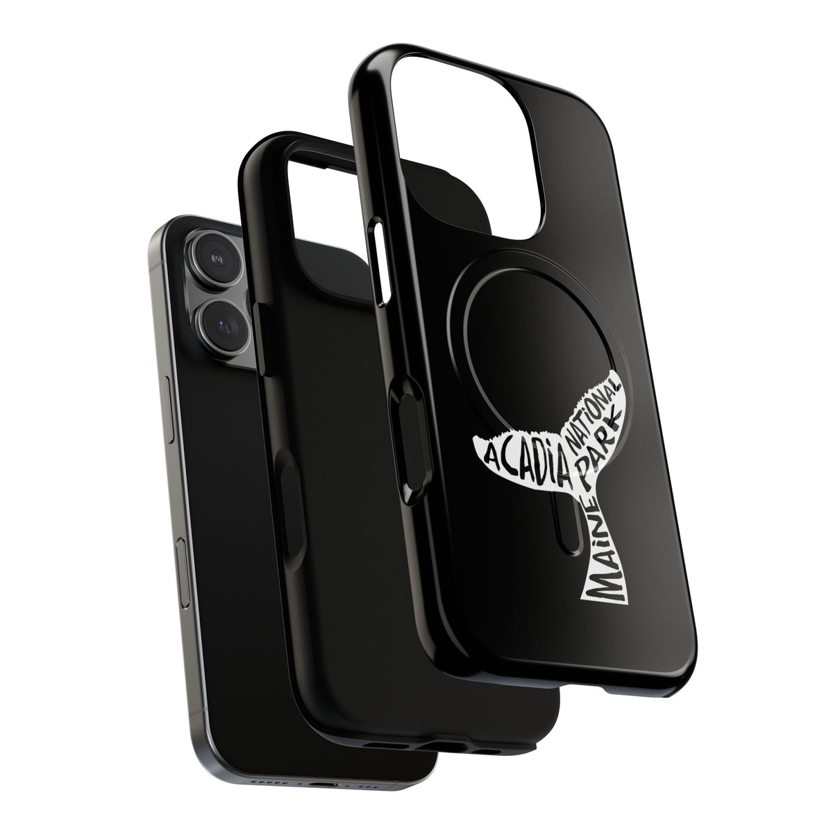 Acadia National Park iPhone Case with MagSafe - Humpback Whale Tail Design