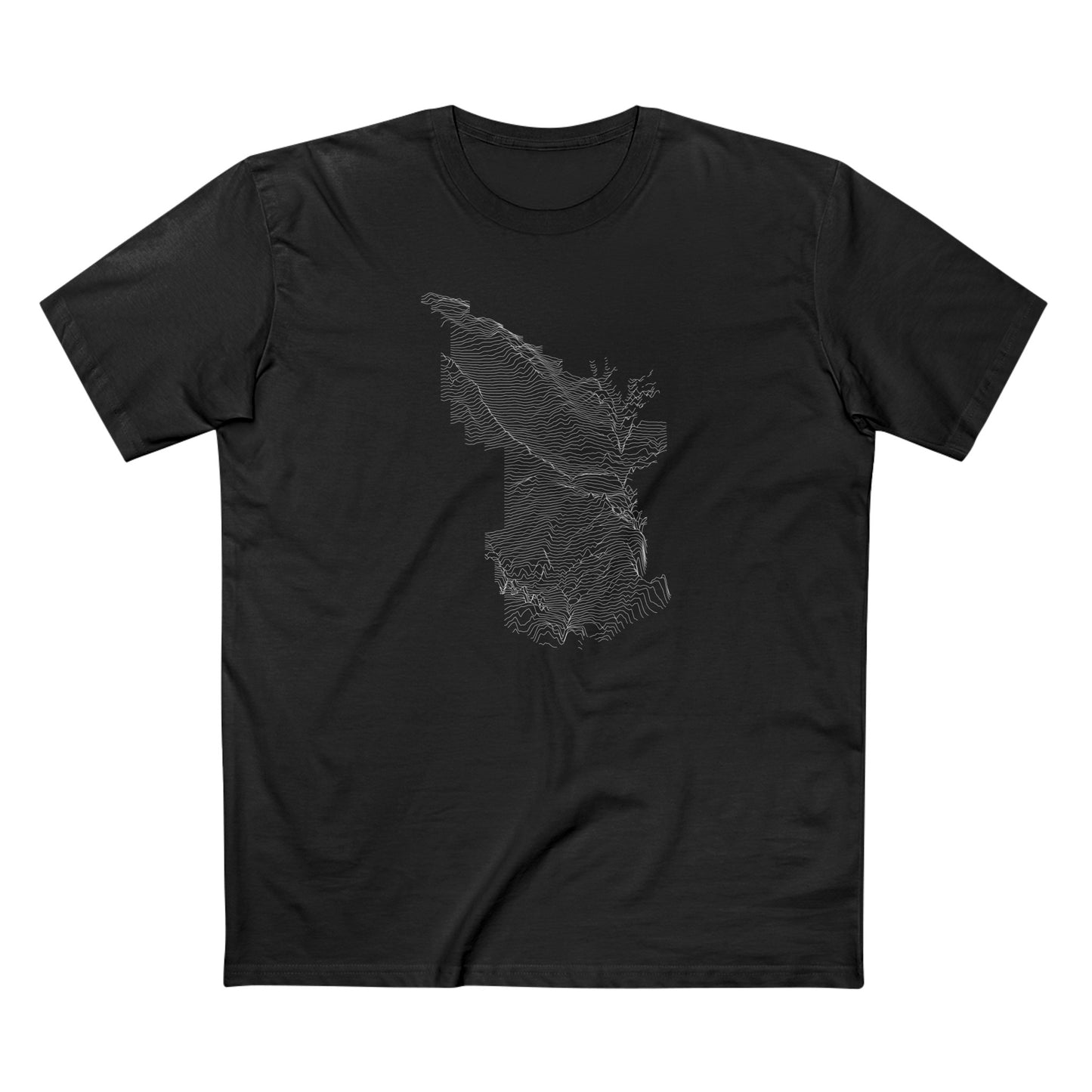 Arches National Park T-Shirt - Topographical Lines