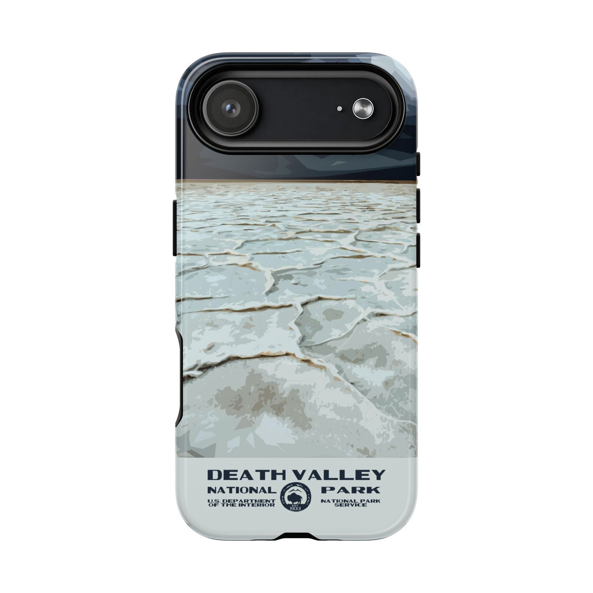 Death Valley National Park iPhone Case with MagSafe - Badwater Basin