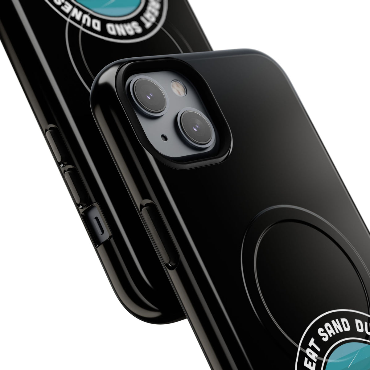 Great Sand Dunes National Park iPhone Case with MagSafe - Round Emblem Design